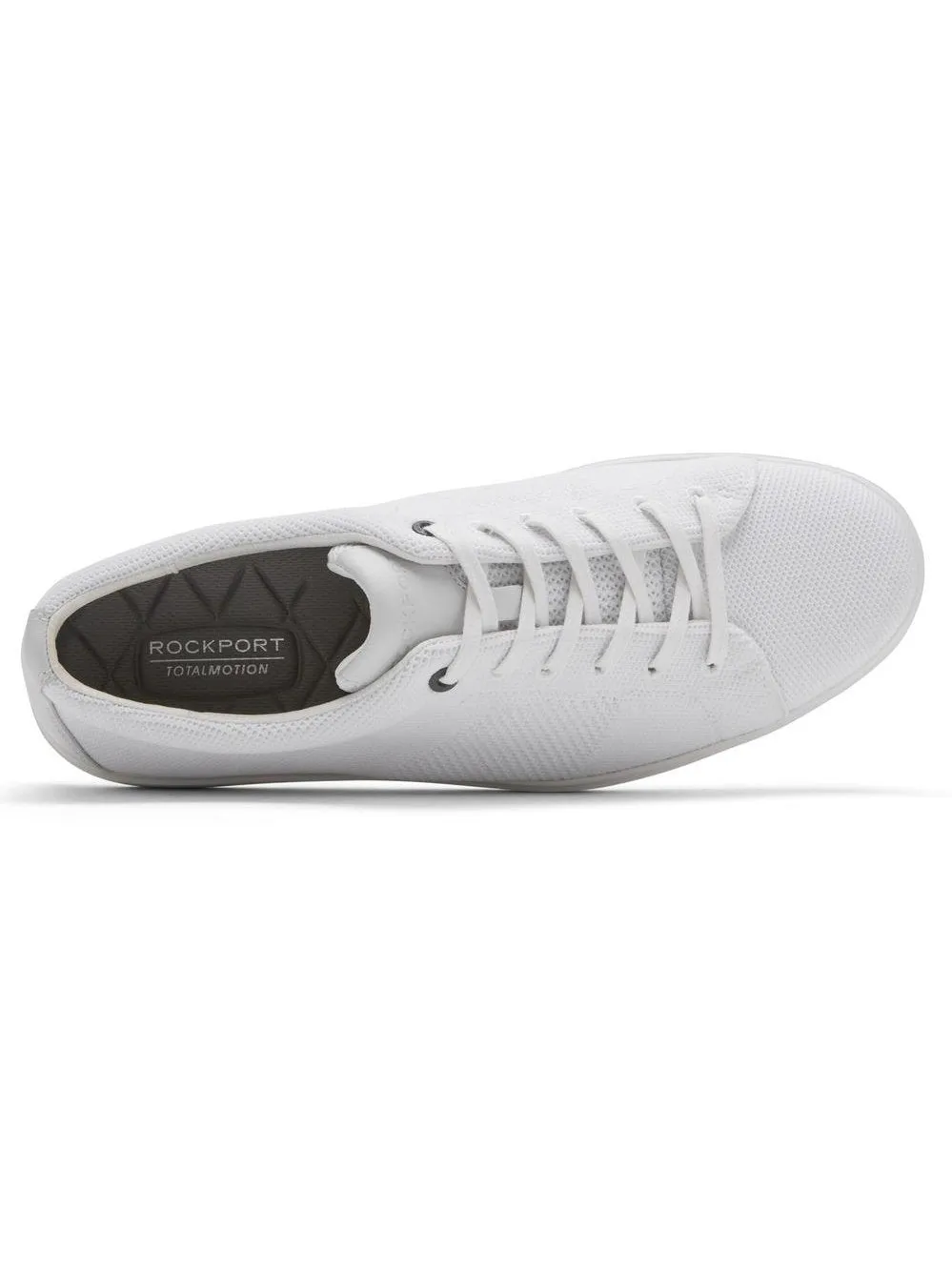 Rockport Mens Total Motion Lite Mesh Sneaker White CI5208